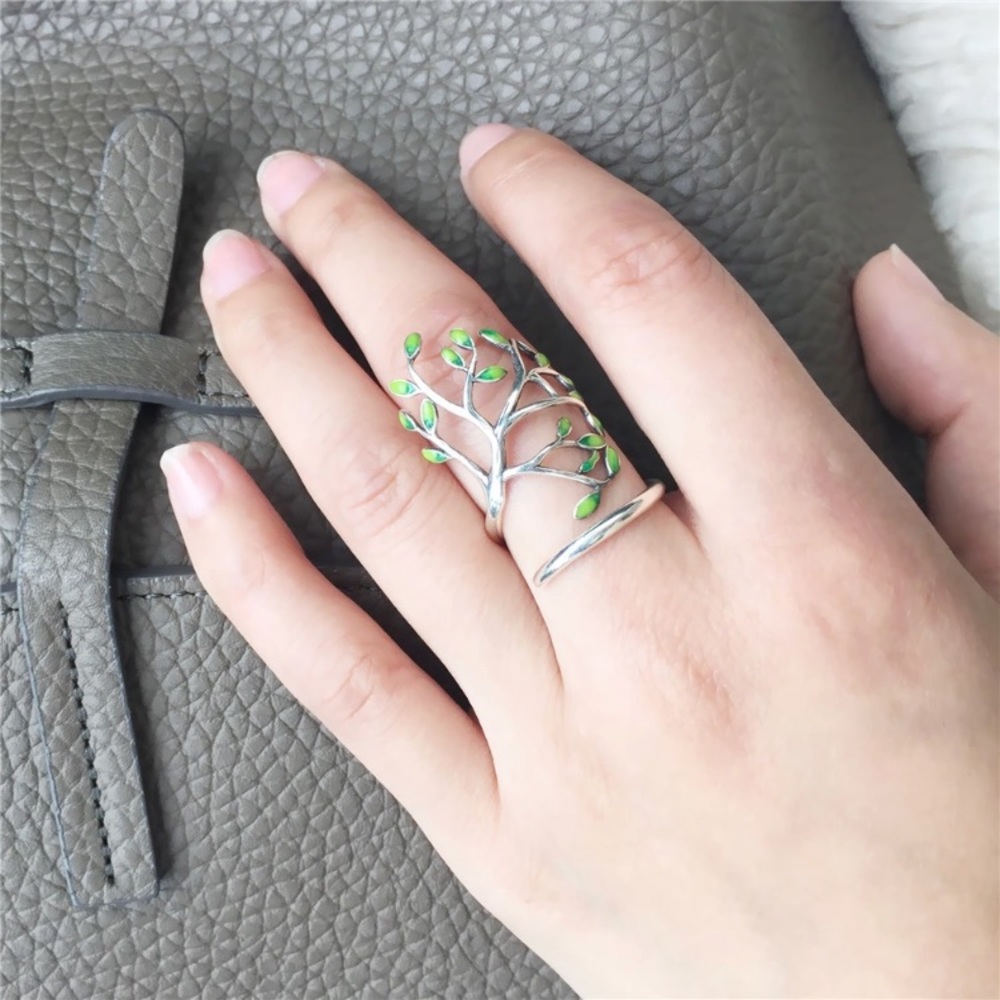 Tree of Life Silver Ring